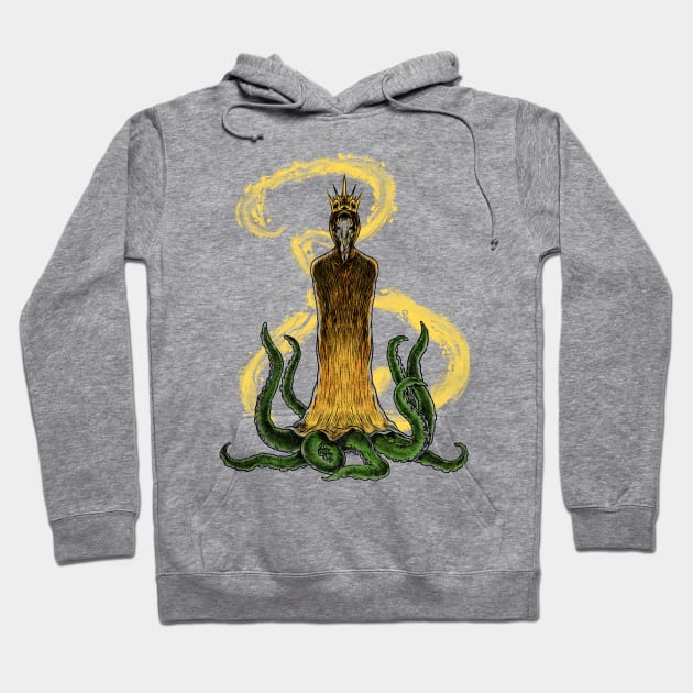 Unleash the Madness with Our New Hastur The King in Yellow Design Hoodie by Holymayo Tee